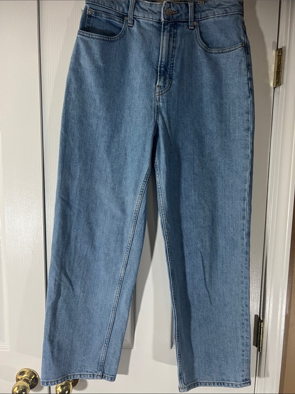 Everlane Light Blue Straight-Leg Jeans